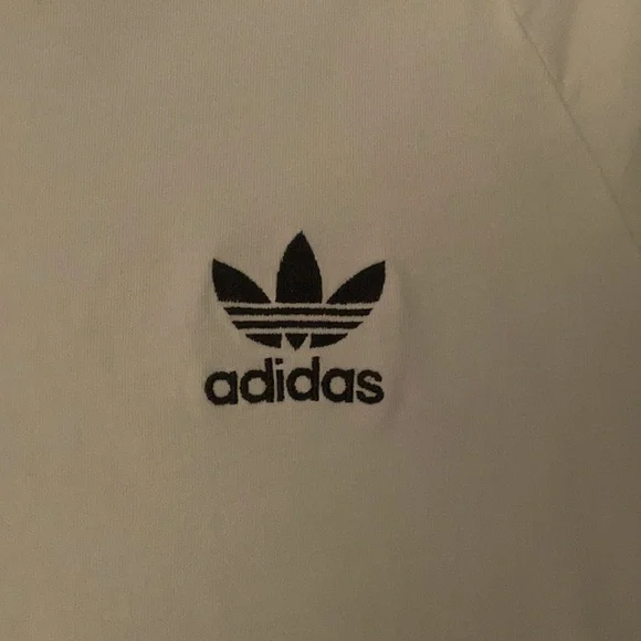 Adidas Originals Mens S White Tee Shirt - Picture 3 of 5